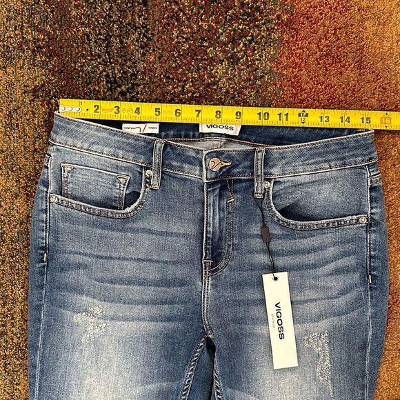 Vigoss Thompson Mid Rise Tomboy Size 31 - Picture 8 of 8